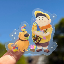 Load image into Gallery viewer, Russell with Dug and Kevins Transparent sticker