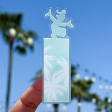 Load image into Gallery viewer, Daisy Summer Palms Transparent Sticker