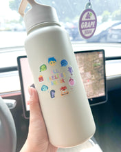 Load image into Gallery viewer, All Feelings Are OK Wreath Transparent Sticker