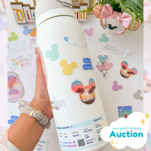 Load image into Gallery viewer, Wanderlust Travel Pre-Decorated Bottle Charity Auction