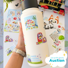 Load image into Gallery viewer, Blue Heeler Pre-Decorated Bottle Charity Auction
