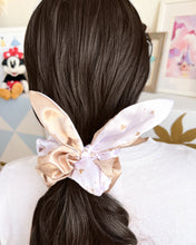 Load image into Gallery viewer, Neutral Jumbo & Petite Satin Scrunchies (Set of 2)