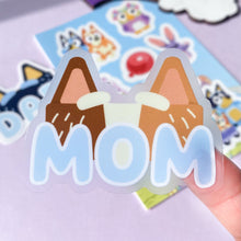 Load image into Gallery viewer, Dad Bandit Style Transparent Sticker