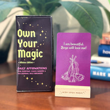 Load image into Gallery viewer, Villains Own Your Magic Affirmation Cards