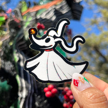 Load image into Gallery viewer, Zero Holographic Nightmare Before Christmas Halloween Sticker