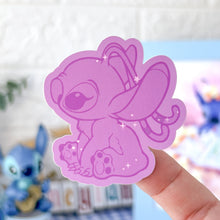 Load image into Gallery viewer, Angel Matte Holographic Sticker