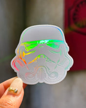 Load image into Gallery viewer, Stormtrooper Holographic Sticker