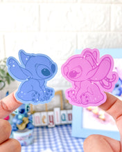 Load image into Gallery viewer, Stitch Matte Holographic Sticker