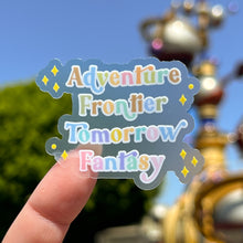 Load image into Gallery viewer, Original Lands Transparent Sticker