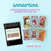 Load image into Gallery viewer, Wonderland Interchangeable Magnet Pin Mystery Blind Bag