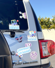 Load image into Gallery viewer, Grannies On Board Car Magnet & Decal