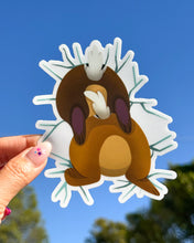 Load image into Gallery viewer, Chipmunk Butts Crash Landing Decal