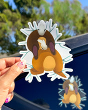 Load image into Gallery viewer, Chipmunk Butts Crash Landing Decal