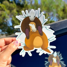 Load image into Gallery viewer, Chipmunk Butts Crash Landing Decal