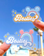 Load image into Gallery viewer, Besties (Blue Version) Transparent Sticker