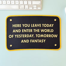 Load image into Gallery viewer, Disneyland Original Entrance Greeting Mouse Pad