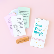 Load image into Gallery viewer, Own Your Magic Affirmation Cards