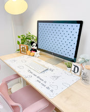Load image into Gallery viewer, Classic White Sketch Desk Mat
