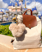 Load image into Gallery viewer, Fluffy Mickey Pom Keychain