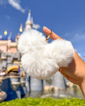 Load image into Gallery viewer, Fluffy Mickey Pom Keychain