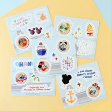 Load image into Gallery viewer, Cruise Pixie Dust Sticker Sheets (Set of 5)