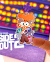 Load image into Gallery viewer, Anxiety & Co Plushie Transparent Sticker