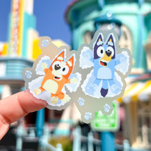Load image into Gallery viewer, Snow Angel Puppies Transparent Sticker