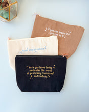 Load image into Gallery viewer, Here You Leave Corduroy Pouch