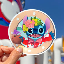 Load image into Gallery viewer, Aloha Stitch Porthole Cruise Magnet