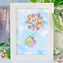Load image into Gallery viewer, Adventure Up Watercolor Print