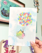 Load image into Gallery viewer, Adventure Up Watercolor Print
