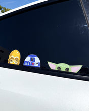 Load image into Gallery viewer, C3PO Peeker Car Decal