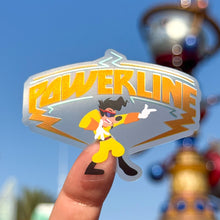 Load image into Gallery viewer, Holographic Max Powerline Transparent Sticker