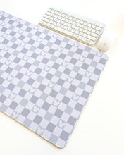 Load image into Gallery viewer, Salt & Pepper Checkered Mouse Desk Mat