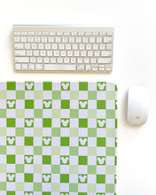 Load image into Gallery viewer, Matcha Checkered Mouse Desk Mat