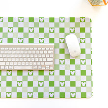 Load image into Gallery viewer, Matcha Checkered Mouse Desk Mat
