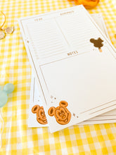 Load image into Gallery viewer, Everyday To Dos Park Snacks Planner Notepad