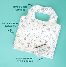Load image into Gallery viewer, Tote-ally Classic Sketch Reusable Bag