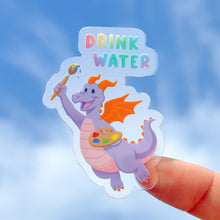 Load image into Gallery viewer, Drink Water Figment Transparent Sticker