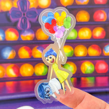 Load image into Gallery viewer, Joy & Sadness Mickey Balloon Transparent Stickers