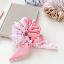 Load image into Gallery viewer, Pink Multiway Bunny Satin Scrunchie