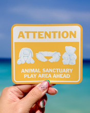 Load image into Gallery viewer, Cruise Towel Animal Warning Signs Magnets (Set of 4)