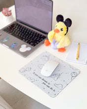 Load image into Gallery viewer, White Classic Sketch Mouse Pad