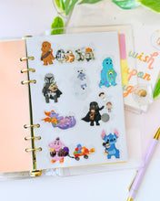 Load image into Gallery viewer, Sadness with Joy Plushie Transparent  Sticker