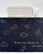 Load image into Gallery viewer, Classic BLACK Sketch Desk Mat