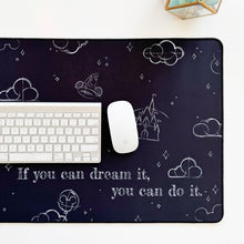 Load image into Gallery viewer, Classic BLACK Sketch Desk Mat