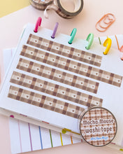 Load image into Gallery viewer, Mocha Mouse Washi Tape
