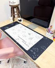 Load image into Gallery viewer, Classic White Sketch Desk Mat