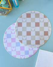 Load image into Gallery viewer, Cotton Candy Checkered Mouse Pad