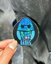 Load image into Gallery viewer, Hades Icon Badge Holographic Sticker